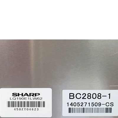 Painel industrial 1280x1024 IPS painel LQ190E1LW62 do LCD de 19 polegadas