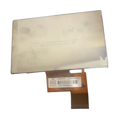 Polegada RGB 480×272 WQVGA 109PPI da visualização ótica de painel LCD AT050TN30 5,0