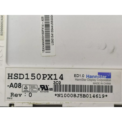 HSD150PX14-A08 Painel de Ecrã LCD Display LCD 15,0 polegadas 60Hz Transmissor