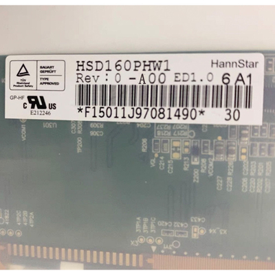 16.0 polegadas HSD160PHW1-A00 TFT LCD Display