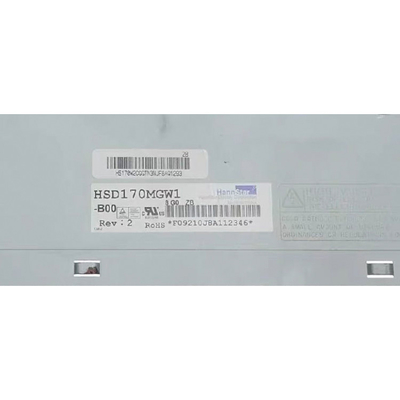 17.0 polegadas 1440 * 900 TFT LCD Screen HannStar HSD170MGW1-B00