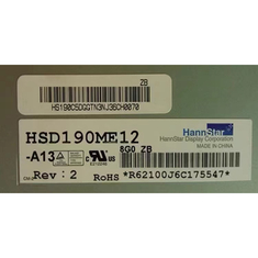 HSD190ME12-A13 Original 19,0 polegadas 1280 * 1024 LCD Display