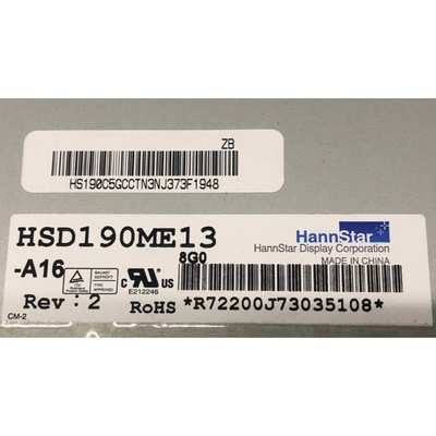 1280*1024 Painel de exibição LCD HSD190ME13-A16 19 polegadas