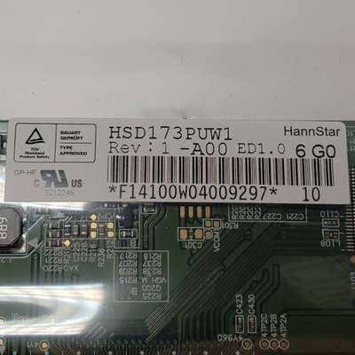 17.3 polegadas 40 pin LCD painel de tela HSD173PUW1-A00