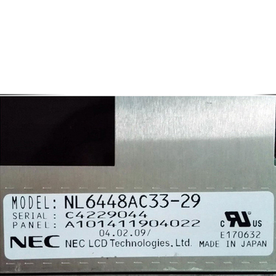 NL6448AC33-29 10,4 polegadas 31 pinos Resolução 640 * 480 LCD
