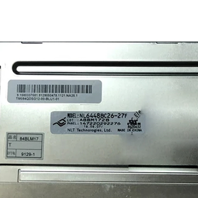 Painel LCD original de 8,4 polegadas 640*480 VGA 95PPI NL6448BC26-27F para NEC