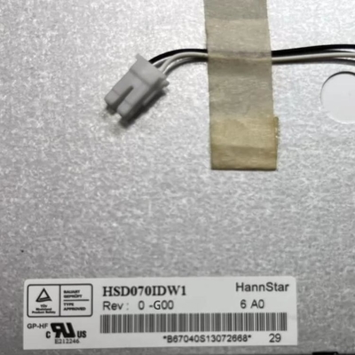 HSD070IDW1-G00 ecrã LCD e módulo TFT de exibição LCD