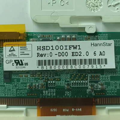 Modulo LCD original de 10,1 polegadas 1024*600 HSD100IFW1-D00
