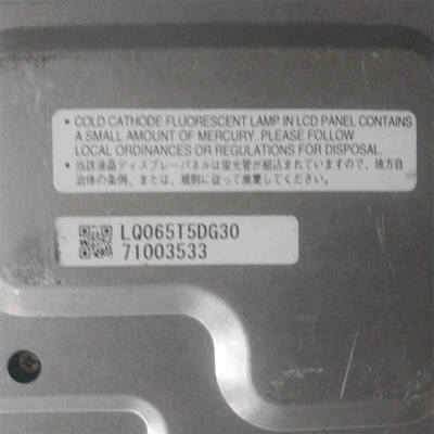 LQ065T5DG30 Original 6,5 polegadas LCD Display Screen para carro GPS de navegação