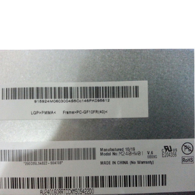 Novo M240HW01 V6 24,0 polegadas a-Si TFT-LCD LCM LCD Display