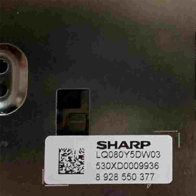 LQ080Y5DW03 Original em stock 8,0 polegadas 800 * 480 LCD Display Screen