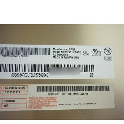 20.1 polegada M201UN02 V6 30 pines Conector painel de exibição LCD
