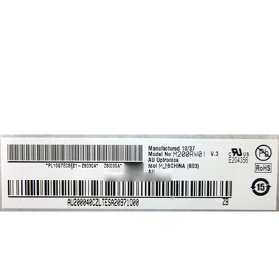 M200RW01 V3 20,0 polegadas 60Hz TFT LCD Display
