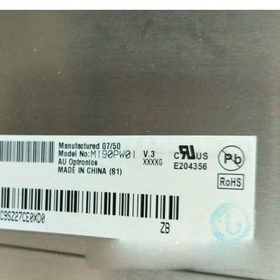 Novo e original M190PW01 V3 19,0 polegadas TFT LCD Display