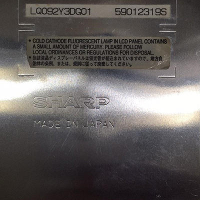 LQ092Y3DG01 800*480 9,2 polegadas LCD Display Module