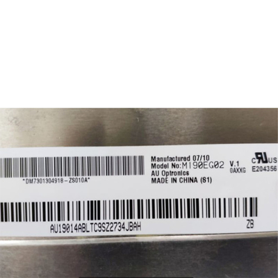 M190EG02 de alta qualidade V1 19,0 polegadas painel LCD
