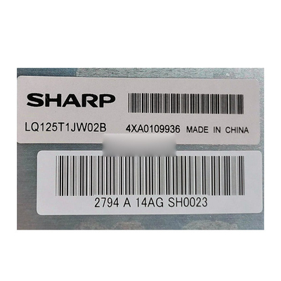 LQ125T1JW02B 12,5 polegadas 2560 * 1440 tela LCD para laptops duráveis