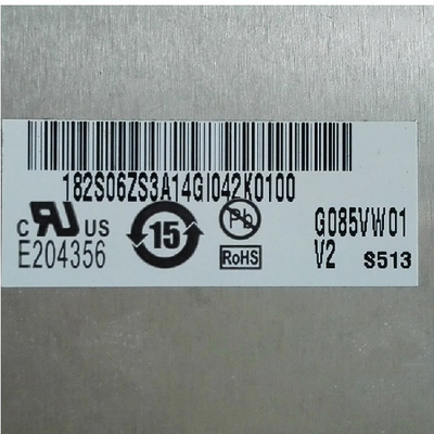 Original em estoque G085VW01 V2 8.5 polegadas painel LCD TFT