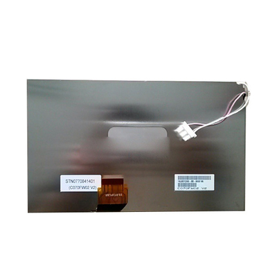 Origem C070FW02 V2 Resolução 480*234 76PPI módulo LCD