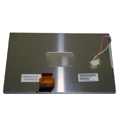 Novo módulo LCD de 7,0 polegadas C070FW02 V0 TFT Análogo específico RGB 30 pinos