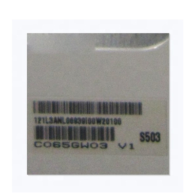 6.5 polegadas C065GW03 V1 55 pinos Paralelo RGB 72PPI tela LCD