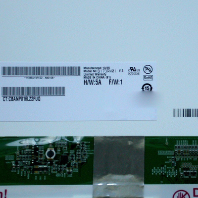 Fornecer 17,3 polegadas B173RW01 V3 RGB 1600 * 900 LCD Display