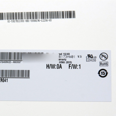 B173HW01 V5 127PPI 40 pinos 60Hz LCD para AUO