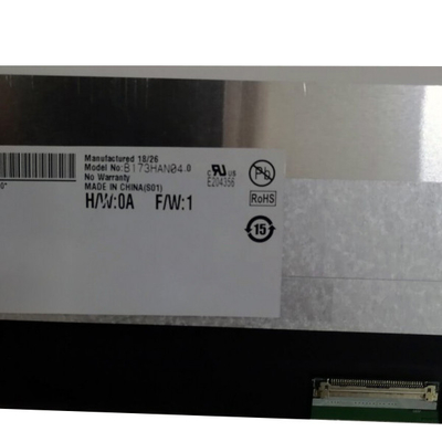 Novo B173HAN04.0 de 17,3 polegadas 1920*1080 127PPI LCD para AUO