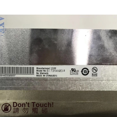 Original em estoque 17,3 polegadas B173HAN03.0 144Hz 40 pinos tela LCD