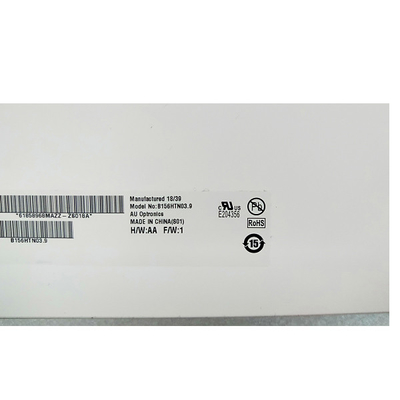 RGB Vertical Strip B156HTN03.9 15,6 polegadas TFT LCD