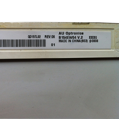 Barras verticais RGB B154EW04 V2 15,4 polegadas a-Si TFT-LCD