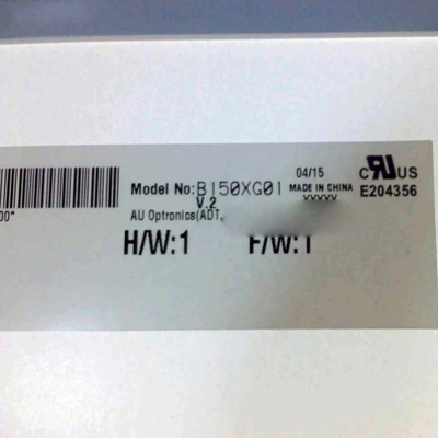 B150XG01 V2 15,0 polegadas 1024*768 LCD Display TFT-LCD SCREEN
