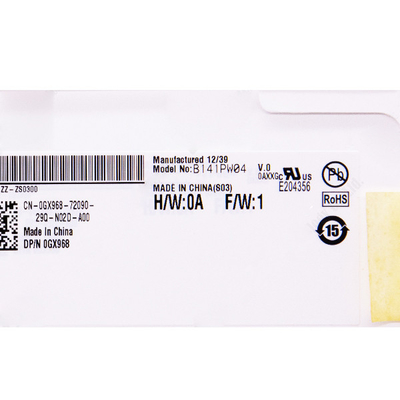 B141PW04 V1 HW0A 14,1 polegadas 1440*900 TFT-LCD