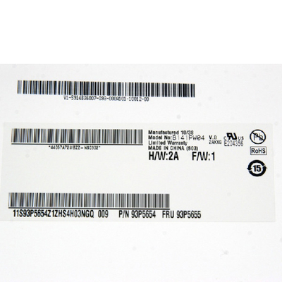 B141PW04 V0 HW2A 14,1 polegadas 1440*900 TFT-LCD SCREEN LCD Display