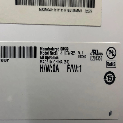 B141EW05 V1 14,1 polegadas 1280*800 LCD TFT-LCD SCREEN