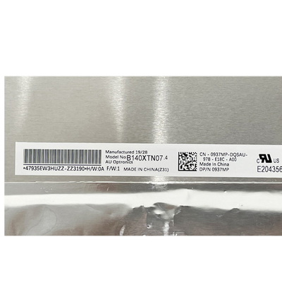B140XTN07.4 14,0 polegadas 1366*768 Para ecrã TFT-LCD de portátil