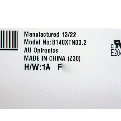 B140XTN03.2 14,0 polegadas 1366*768 Para ecrã TFT-LCD de portátil