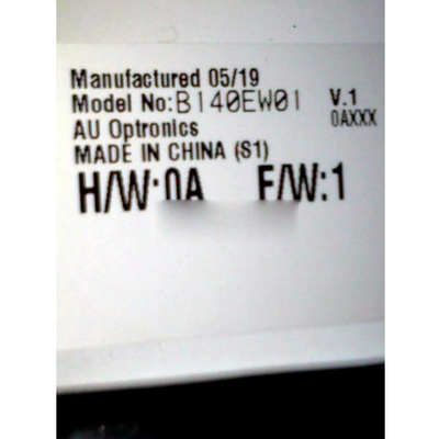 B140EW01 V1 14,0 polegadas 1280*768 TFT-LCD Screen Display para laptop