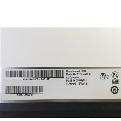 B125HAN03.0 12,5 polegadas 1920*1080 painel LCD