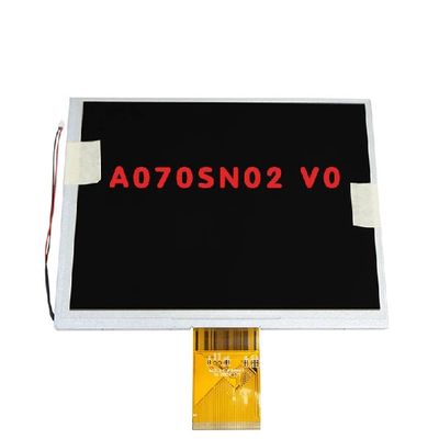 A070SN02 V0 7,0 polegadas 250 cd/m2 800*600 painel de ecrã LCD