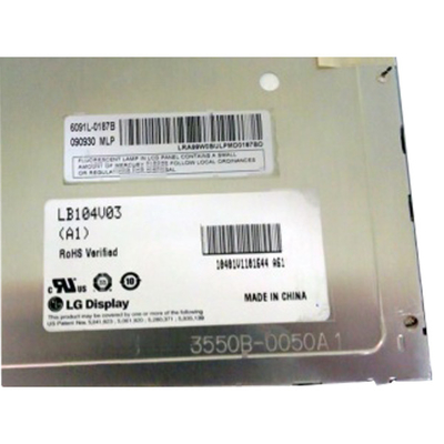LB104V03-A1 10,4 polegadas 30 pinos 640*480 Lcd Screen For Industrial
