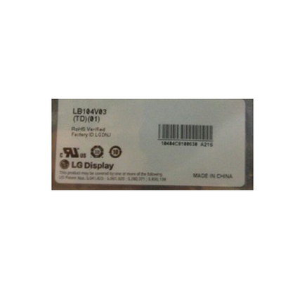 LB104V03-TD01 10,4 polegadas Industrial LCD