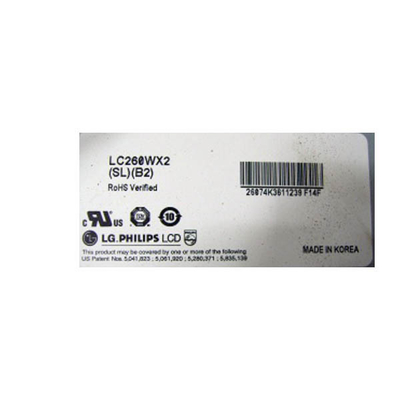 26.0 polegadas LC260WX2-SLB2 painel de exibição LCD 1366 * 768 30 pinos