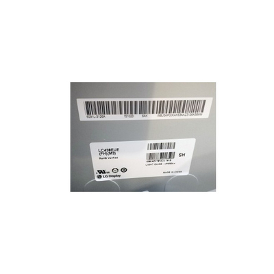 LC430EUE-FHM3 painel de exibição de tela LCD 43,0 polegadas