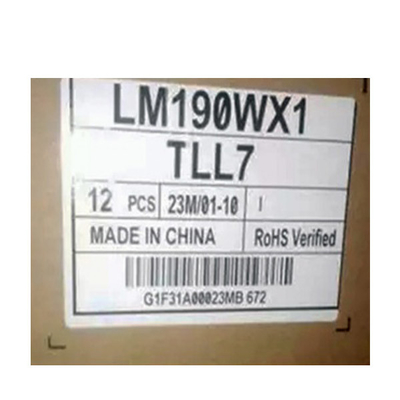 LM190WX1-TLL7 19,0 polegadas painel LCD 1440*900 LCD Module Display