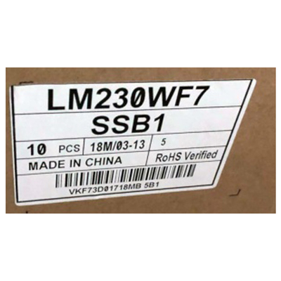 LM230WF7-SSB1 23,0 polegadas FHD touch TFT tela LCD para KIOSK