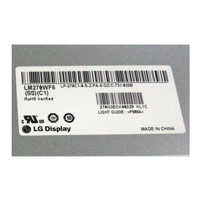 LM270WF5-SSC1 Painel LCD de 27,0 polegadas 1920*1080 TFT LCD Display