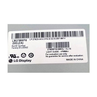 LM270WF6-SSZA 27.0 polegadas 1920*1080 painel LCD