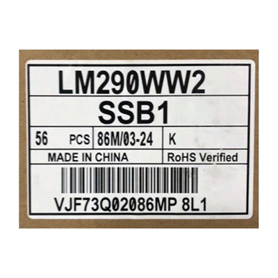 LM290WW2-SSB1 29,0 polegadas 2560*1080 Industrial LCD Display