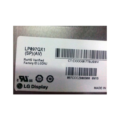 LP097QX1-SPAV 9,7 polegadas TFT painéis de exibição LCD módulo de tela